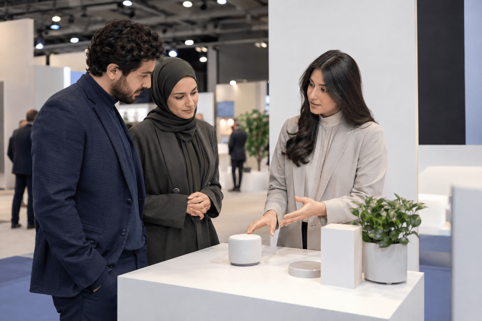 Capture inspiration: People-centered coverage of product demonstrations, exhibitions, and launches.